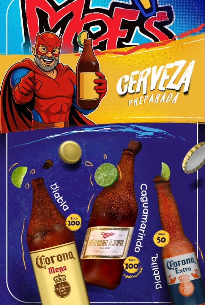 Cerveza preparada MOE'S